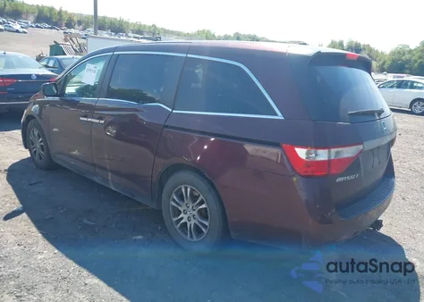 2011 Honda Odyssey Ex-L z USA, uszkodzony, nr VIN 5FNRL5H65BB058257
